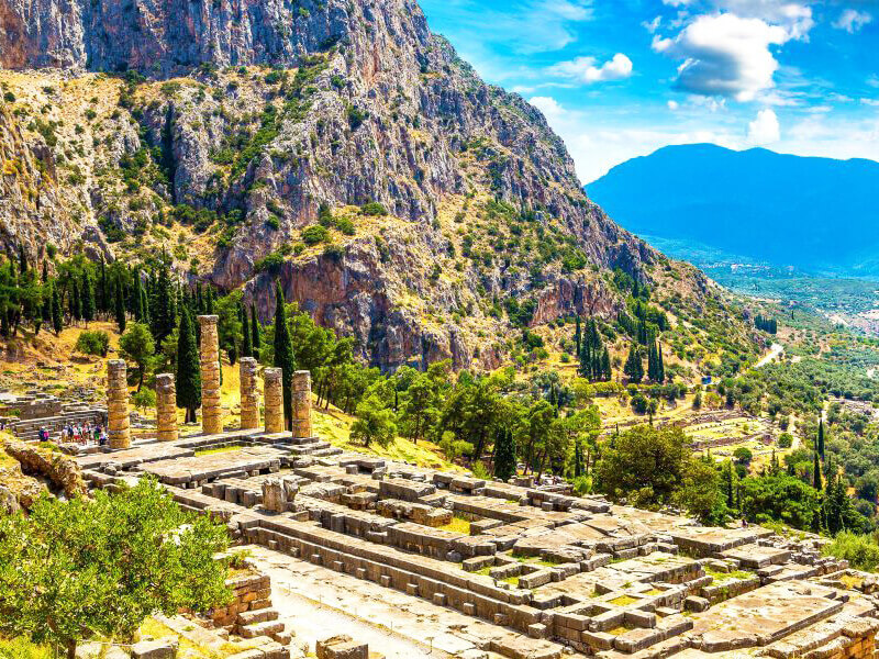 Ancient Delphi - Mythical Greece