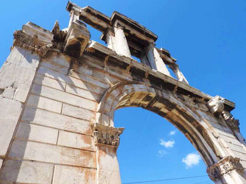 Athens - Arch οf Hadrian - Mythical Greece