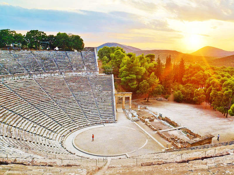 Epidaurus theater - Mythical Greece