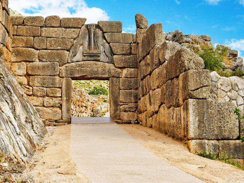 Mycenae - Lions gate - Mythical Greece
