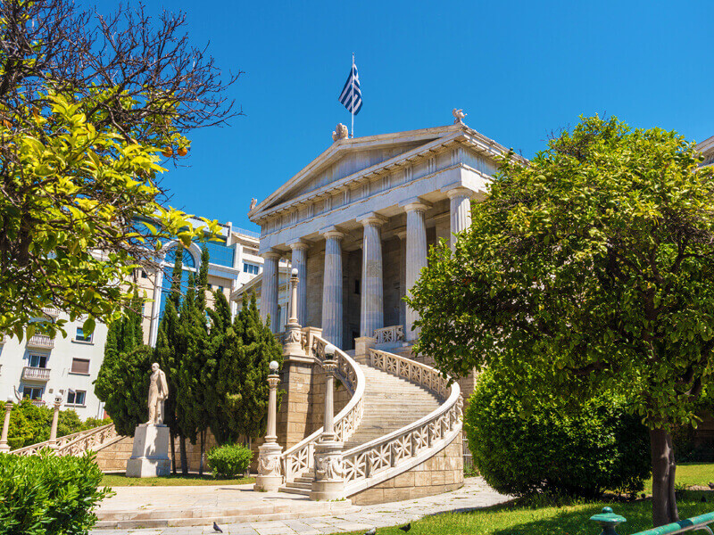 Athens - Trilogy - National Library - Mythical Greece