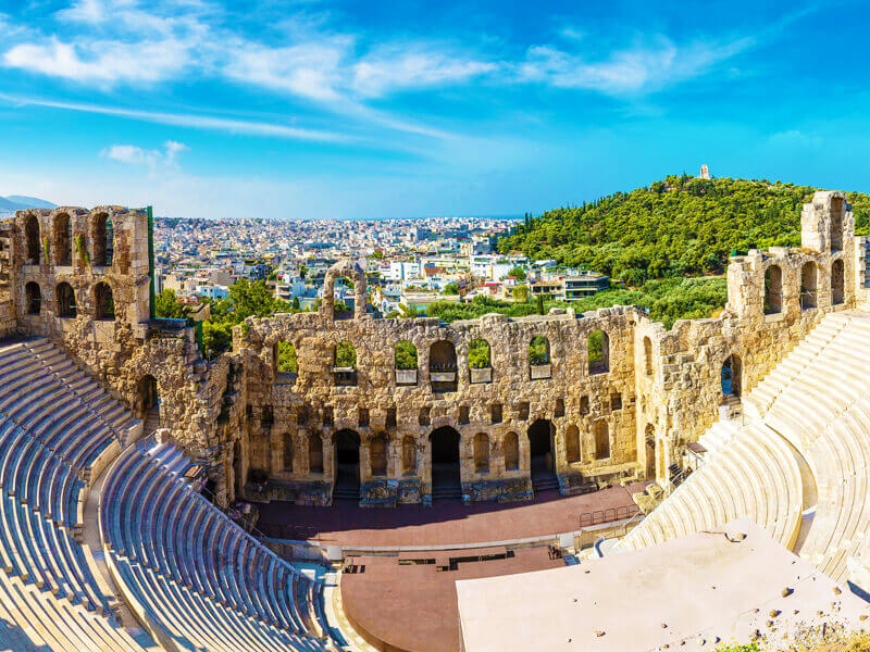 Athens - Odeon of Herodes Atticus - Mythical Greece