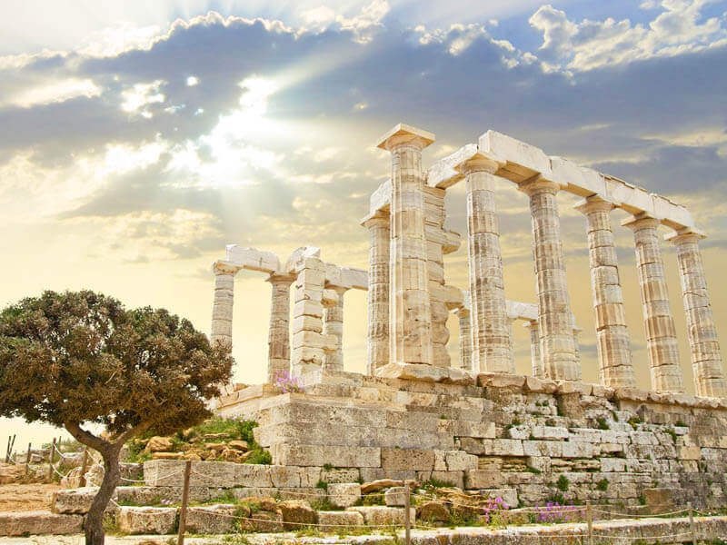 Sounio - Temple of Poseidon - Mythical Greece