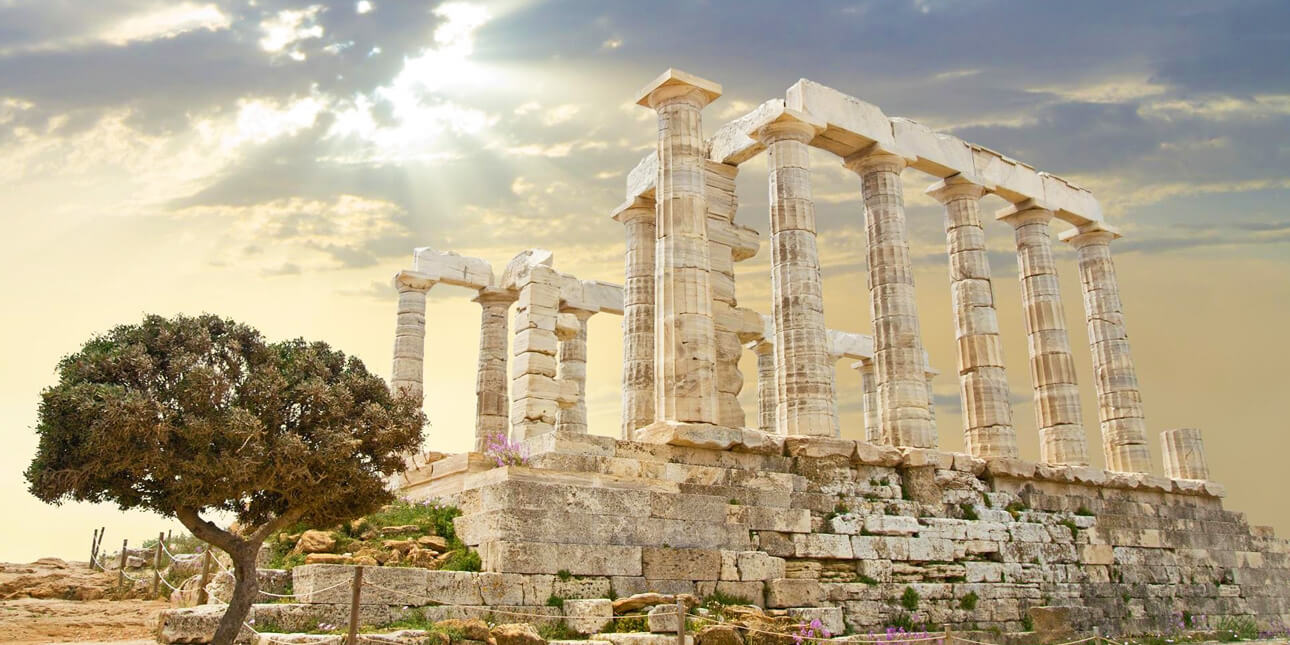 The Temple of Poseidon - Mythical Greece