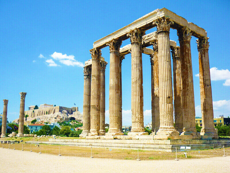Athens - Temple of Zeus - Mythical Greece