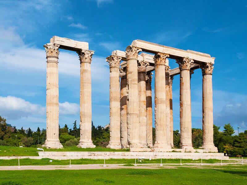 Athens - Temple of Zeus - Mythical Greece