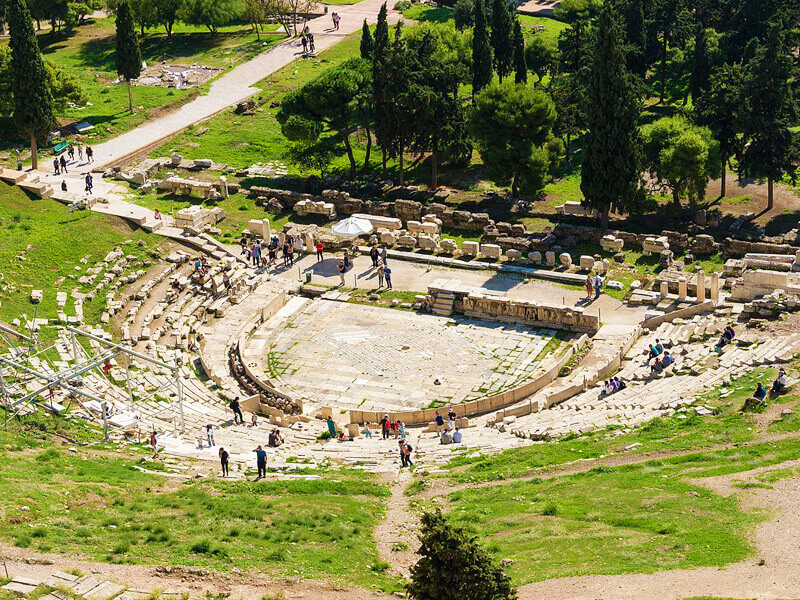Athens - Theatre of Dionysus - Mythical Greece