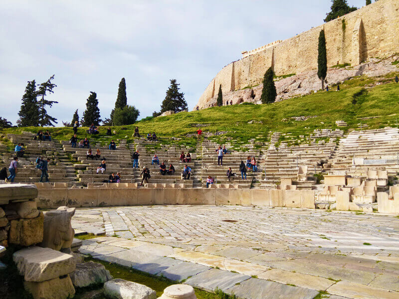 Athens - Theatre of Dionysus - Mythical Greece