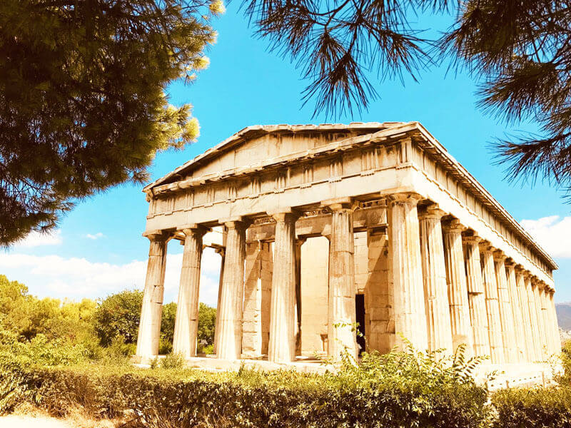 Athens - Temple of Hephaistos - Thisio - Mythical Greece