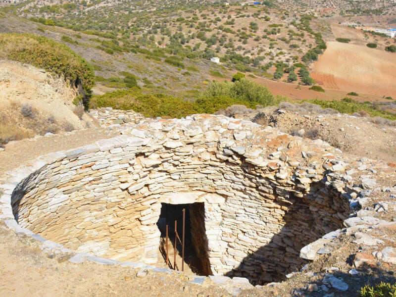 Thoriko - tomb - Mythical Greece